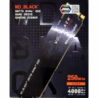 ราคา 250 GB SSD M.2 PCIe 4.0 WD BLACK SN770 มือ1ประกันยาว (19097430230)