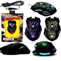 ราคา เมาส์ USB Gaming Nubwo 'RAIDEN' (NM-68) Black (สินค้าพร้อมส่งใน 24 ชม) (368108250)