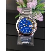 ราคา SEIKO 5 Automatic รุ่น SNKK27K1 นาฬิกาข้อมือผู้ชายสายสแตนเลส หน้าปัดสีน้ำเงิน -ของแท้ 100% รับประกันสินค้า1 ปีเต็ม (2252571883)