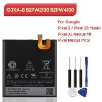ราคา Originalแบตเตอรี่ G011A-B B2PW2100 B2PW4100สำหรับ HTC Google Pixel 2 2B Muski Pixel XL Nexus M1 Pixel Nexus m1 S1 (22240884116)