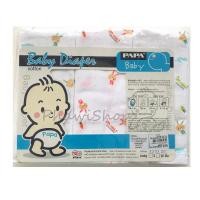 ราคา Papa ผ้าอ้อมสาลูเนื้อหนังไก่ size 27x27 นิ้ว แพ็ค 6 ผืน (837690510)