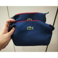 ราคา 2ใบสุดท้าย⚠️กระเป๋าใส่เครื่องสำอางLacosteของแท้ของใหม่นะคะ (2134665225)