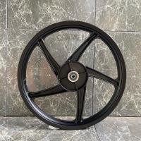 ราคา ล้อแม็กหลังเวฟ110i หรือ เวฟทุกรุ่น หรือใส่ 3 ล้อพ่วงข้าง สีดำล้วน หนา แข็งแรง ลายเดิม 5 ก้าน (27856447697)