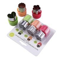 ราคา ตัวพิมพ์กดผัก พิมพ์กดผลไม้ ที่กดผัก ที่กดผลไม้ ที่กดขนม ชุด 3 ชิ้น (15996020065)