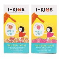 ราคา I-Kids Mouth Spray ไอคิดส์ เมาท์สเปรย์ สเปรย์ช่องปากสำหรับเด็ก รสส้ม/รสสตอเบอรี่ 15ml (22682339537)