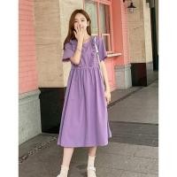 ราคา ชุดคลุมท้อง ผ้าฝ้าย สีม่วง (9601886278)