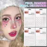 ราคา [ Featured ] สติกเกอร์มุก เพชร / แผ่นแปะรอยสัก ปาร์ตี้ เครื่องแต่งกาย / แผ่นแปะหน้า มีกาวในตัว / รอยสักปลอม กันน้ํา / สติกเกอร์คอสเพลย์ พลอยเทียม สี / ตกแต่งศิลปะ DIY (23053877005)