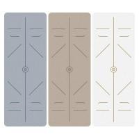 ราคา Yoga Mat Second Generation High Solid Frosted Pu Natural Rubber Yoga Mat Sweat Absorption Non-Slip Sports Fitness Mat (24471384932)