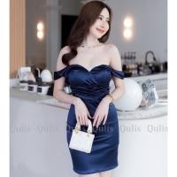 ราคา ｛ ｝ツ เดรสออกงาน ชุดราตรีสั้นใส่งานบายเนียร์ (21986061316)