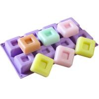 ราคา โมล(Mold) แม่พิมพ์ซิลิโคน ทำวุ้น ขนม สบู่ งานdiy รูปสี่เหลี่ยม 8 ช่อง (น้ำหนักสบู่ : 90 G.) (8159938080)