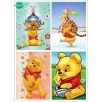 ราคา 【Pl】ภาพจิตรกรรมปักครอสติสลาย Winnie the Pooh the Pooh 5D ติดประดับเพชรสําหรับติดตกแต่งผนังบ้าน 30x40ซม.4แบบ (4682710317)