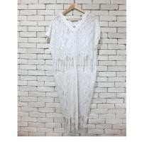 ราคา เดรส style โบฮีเมียน สีขาว (1046560844)