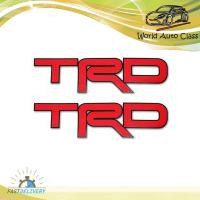 ราคา สติ๊กเกอร์ Sticker TRD สี Red Hilux Vigo Revo Toyota 2, 4 ประตู ปี2004 - 2014 (7379726538)