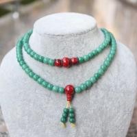 ราคา สร้อยประคำหินธิเบตสีเขียว 108เม็ด (1626500367)