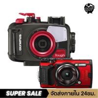 ราคา OLYMPUS Tough TG-6 + Housing (PT-059) SET RED or BLACK ชุดกล้องกันน้ำ ประกันศูนย์ไทย**สินค้าแบรนด์แท้ราคาพิเศษ (24508335554)