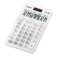 ราคา JS-40B-WE สีขาว เครื่องคิดเลข Casio 14 หลัก ของแท้ ของใหม่ ประกันศูนย์ (17231011552)