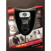 ราคา Webcam OKER (386) ความละเอียด Full HD 1080P (1896555753)