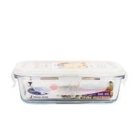 ราคา Super Lock Glass กล่องอาหาร แบบแก้ว ความจุ 350 มิลลิลิตร #6088 (5548896974)