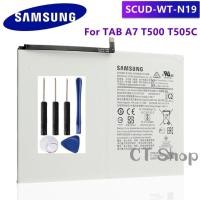 ราคา แบตเตอรี่ แท้ Samsung Galaxy Tab A7 T500 T505 T505C battery SCUD-WT-N19 7040MAh รับประกัน3เดือน (24183857592)