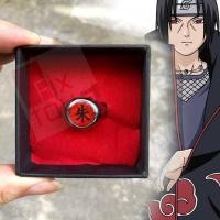 ราคา พร้อมส่งใน 24 ชม. แหวนแสงอุษา อุจิวะ อิทาจิ UCHIHA ITACHI AKATSUKI พร้อมกล่องบรรจุ แหวนนารูโตะ NARUTO (9823035729)