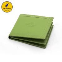 ราคา T studio กระเป๋าสตางค์ กระเป๋าตัง กระเป๋าเงิน หนังแท้100% สีเขียว ยี่ห้อ CONI COCCI (2008764287)