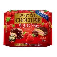 ราคา Lotte Choco Pie Strawberry 9P ช็อกโกพายสตรอเบอรี่ ช็อกโกแลตสอดไส้ครีมสตอเบอรี่ (21960622856)