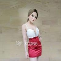 ราคา เดรสสีแดงงานป้าย my wynn size s (3971241767)