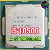 ราคา ซีพียู CPU Intel Core i5-10500 3.1GHz 6คอ12เทรด LGA 1200 ฟรีซิลิโคน1ซอง i5 10500 (25260456548)