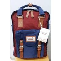 ราคา Doughnut Bag รุ่น Macaroon Classic ของแท้ มือ 1 สี WINE x NAVY (288818107)