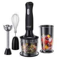 ราคา RUSSELL HOBBS Matte Black 3 in 1 Hand Blender เครื่องปั่นแบบมือถือ 3 in 1 รุ่น 24702-56 (6758598263)
