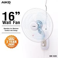 ราคา AIKO ไอโกะ พัดลมติดผนัง พัดลมติดข้างฝา 3สี ขนาด 16 นิ้ว รุ่น SM-1635 *รับประกันมอเตอร์ 2 ปี* (14319824419)