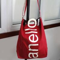 ราคา Anello Cotton Canvas 2-way Tote Bag ของแท้ 100% (5761292277)