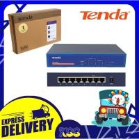 ราคา สวิตซ์ฮับ อุปกรณ์เพิ่มช่องแลน Tenda TEF1008P 8-Port 10/100Mbps Desktop Switch With 4-Port Poe ประกันสินค้า 1 ปี (22538913430)