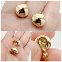 ราคา ต่างหูหนีบ สไตล์วินเทจ แบรนด์ Monet (24108331457)