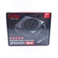ราคา Ceflar ชุดลำโพงขยายเสียงแบบพกพา รุ่น VA-212 (2050843439)
