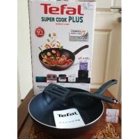 ราคา Tefal กระทะก้นลึก ก้นอินดักชั่น 26 ซม. รุ่น Super Cook Plus (1595661044)