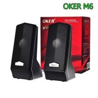 ราคา M6 OKER MULTIMEDIA Speaker USB 550W สีดำ (7836244620)