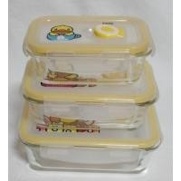 ราคา กล่องแก้วลาย B.DUCK Be Playful สำหรับใส่อาหาร ซุปเปอร์ล็อค (3167327844)