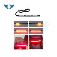 ราคา [โค้ดBIKE368ลดอีก15%]ไฟท้าย + ไฟเลี้ยว+ไฟหรี่+ไฟเบรค ในตัวแบบยางเส้นแต่งไฟท้าย LED แบบเส้น สำหรับรถมอเตอร์ไซค์(0087) (23935234830)