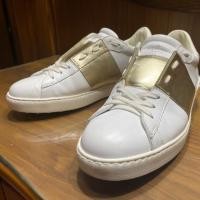 ราคา Valentino Garavani Open Sneaker (Metallic Gold) (3804408647)