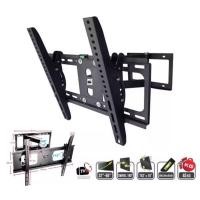 ราคา PK ขายึดจอ LCD/LED TV SONICA SC-150 รับนน.ได้ 45กก. 32"-65" ยืดได้ ติดผนัง - สีดำ - Black (2786603533)
