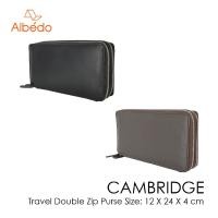 ราคา [Albedo] CAMBRIDGE TRAVEL DOUBLE ZIP PURSE กระเป๋าสตางค์/กระเป๋าเงิน/กระเป๋าใส่บัตร รุ่น CAMBRIDGE-CB03299/CB03279 (11322220839)