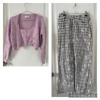 ราคา lyn around ชุดเซ็ต เสื้อ S กางเกง XS (24069979785)