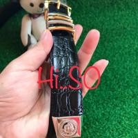 ราคา เข็มขัด "VERSACE " หนังสีดำ สภาพใช้งานค่ะ (2551859946)
