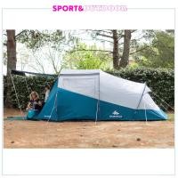 ราคา QUECHUA เสาค้ำสำหรับตั้งแคมป์ 2 ชุด Set of 2 Camping Poles (7458354004)