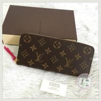 ราคา LV Clemence Wallet Fuchsia (225913907)