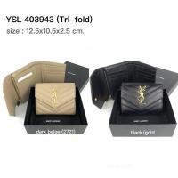 ราคา ของแท้100% ราคาถูก New YSL compact tri fold (2348872502)