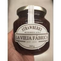 ราคา La Vieja Fabrica Strawberry Mermelada แยม รส สตรอเบอร์รี่ เวียฮา ฟาบริกา 350กรัม (20479282962)