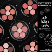 ราคา odbo Floral beauty blusher&control โอดีบีโอ ฟรอรัล บลัชเชอร์ คอนทัวร์ ดอกไม้ 6 เฉดสี (16441074119)