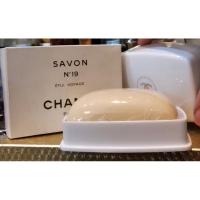 ราคา Vintage CHANEL NO 19 SAVON (soap) 106g . Soap sealed in original cellophane with case. (23246548456)